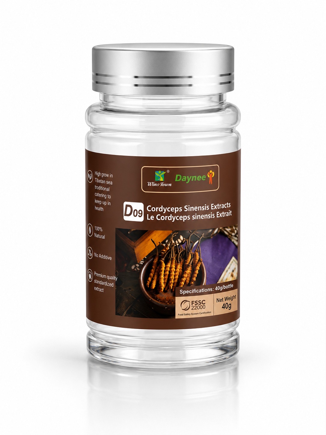 Daynee D09 Cordyceps Sinensis Extract (40g)