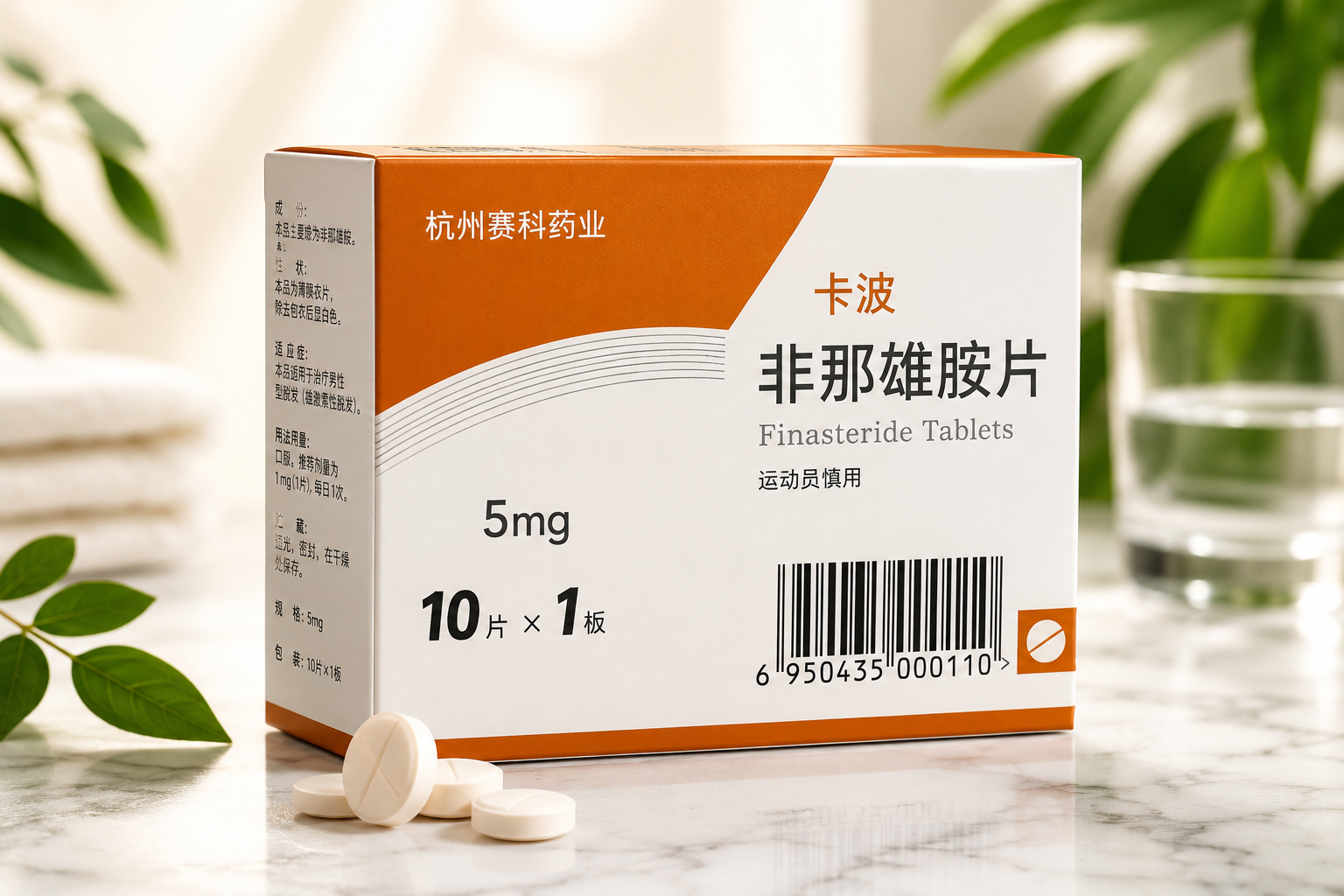 Finasteride 5mg Tablets (10s)
