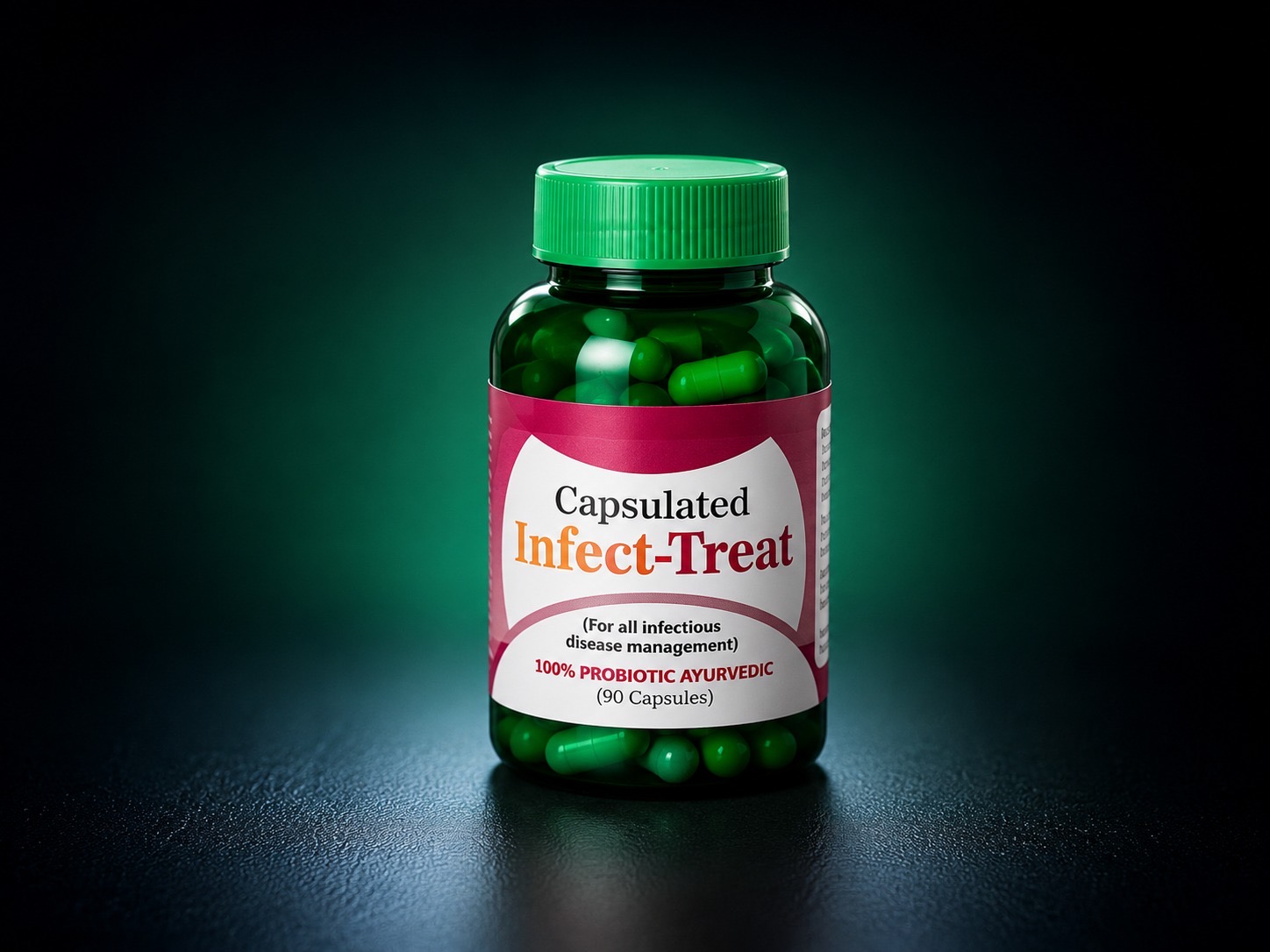 Capsulated Infect-Treat Probiotic Ayurvedic